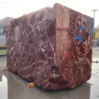 紫罗红精品荒料